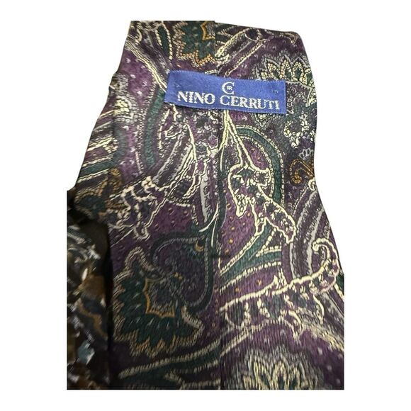 Vintage neck tie lot Principe Cellini Bert Pulitzer, silk made in USA and Italy - Picture 12 of 16